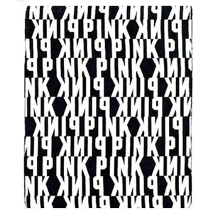 Victorias secret galaxy sherpa plush fleece throw blanket/ zodiac constellation